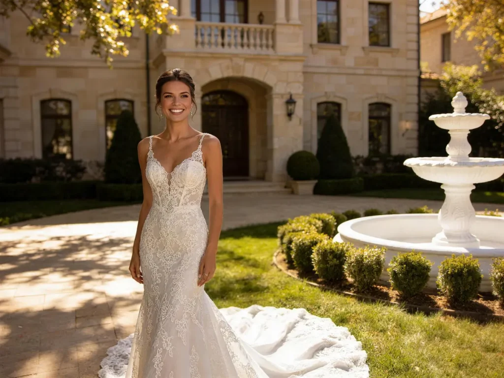 OEM custom wedding dress wholesale supplier for bridal boutiques