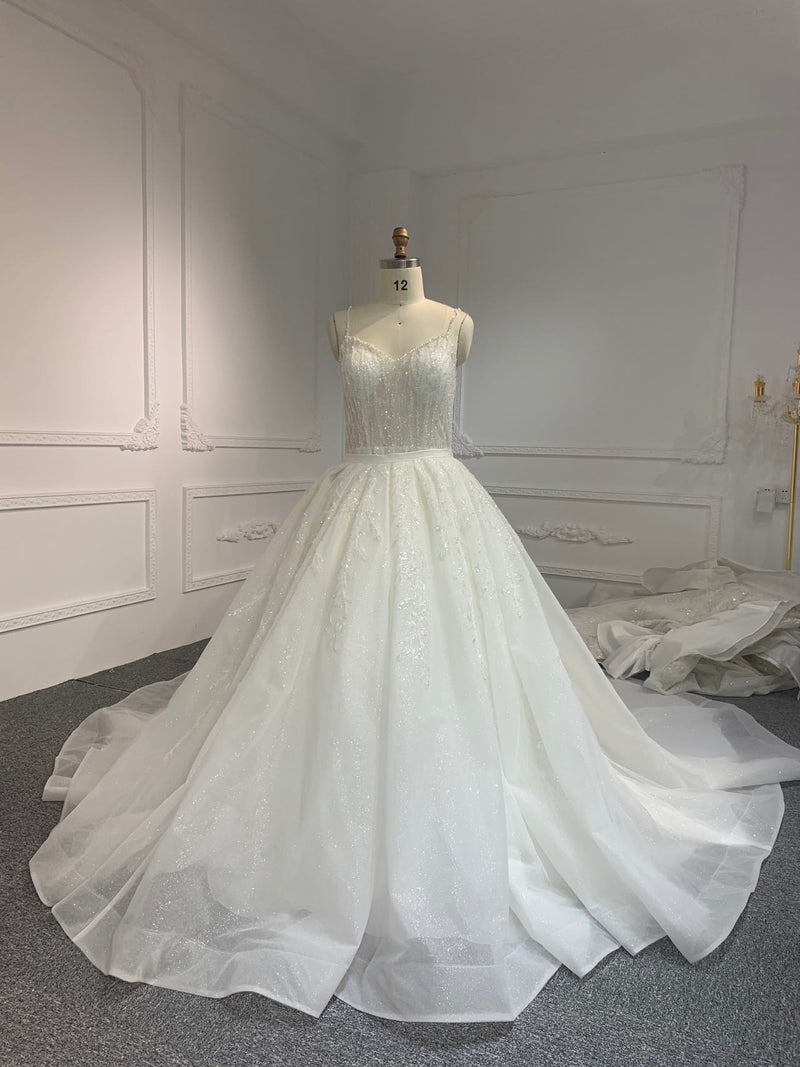 OEM-#210A OEM #210A BEADED OFF THE SHOULDER WEDDING DRESS - wholesale wedding dress